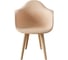 Стул-кресло из пластика DERSTUHL Plast Beige Eames, теплый бежевый DSL045.414 4