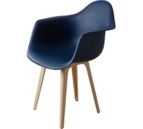 Стул-кресло DERSTUHL Plast Beige Eames, темно-синий, комплект 2 шт DSL045.417.2