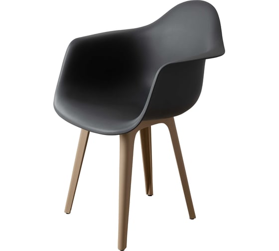 Стул-кресло DERSTUHL Plast Dark Beige Eames, темно-серый, комплект 2 шт DSL045.503.2 1