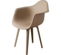 Стул-кресло DERSTUHL Plast Dark Beige Eames, темно-бежевый DSL045.513