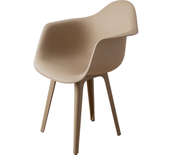 Стул-кресло DERSTUHL Plast Dark Beige Eames, темно-бежевый DSL045.513