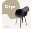 Стул-кресло из пластика DERSTUHL Plast Dark Beige Eames, темно-серый DSL045.503 1