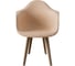 Комплект стульев пластиковых DERSTUHL 2 шт Plast Dark Beige Eames, теплый бежевый, DSL045.514.2 4