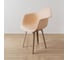Комплект стульев пластиковых DERSTUHL 2 шт Plast Dark Beige Eames, теплый бежевый, DSL045.514.2 7