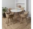Комплект стульев пластиковых DERSTUHL 4 шт Plast Dark Beige Eames, темно-бежевый, DSL045.513.4 2