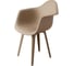 Комплект стульев пластиковых DERSTUHL 4 шт Plast Dark Beige Eames, темно-бежевый, DSL045.513.4 3