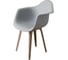 Стул-кресло из пластика DERSTUHL Plast Dark Beige Eames, белый DSL045.502 3