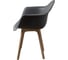 Комплект стульев пластиковых DERSTUHL 4 шт Plast Dark Beige Eames, темно-серый, DSL045.503.4 5