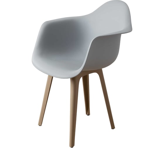 Стул-кресло DERSTUHL Plast Dark Beige Eames, светло-серый, комплект 2 шт DSL045.502.2 1