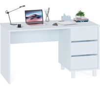 Письменный белый стол СОКОЛ СПм-210 00-00015564