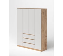 Шкаф Петровская мебель Охта Лайт 1600.3 ОЛ0035.ДВ/БГ