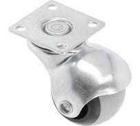 Мебельное колесико GTV без тормоза SPAIN, 40мм, цвет серый ( упаковка 4 шт) KM-SPAIN-40MM-18