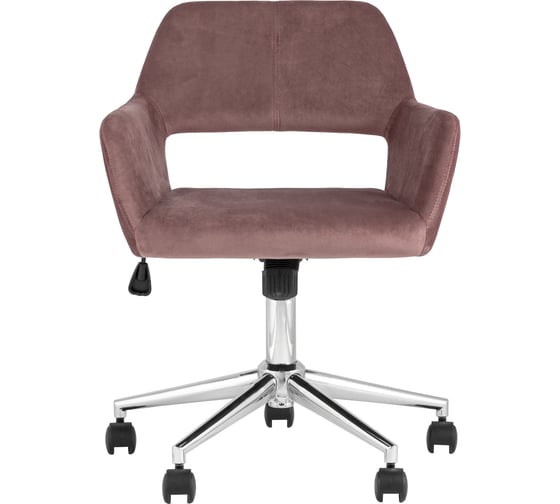 Офисный стул Стул Груп ROSS велюр, розовый ROSS CHROME VELVET ROSE