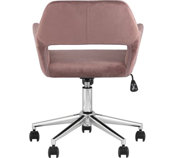 Офисный стул Стул Груп ROSS велюр, розовый ROSS CHROME VELVET ROSE