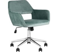 Офисный стул Стул Груп ROSS велюр, оливковый ROSS CHROME VELVET CACTUS