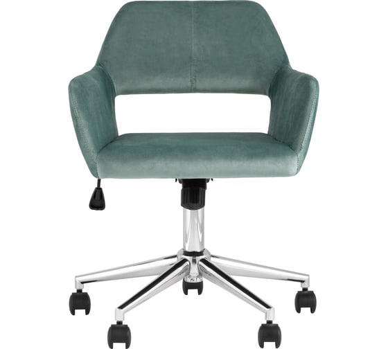 Офисный стул Стул Груп ROSS велюр, оливковый ROSS CHROME VELVET CACTUS
