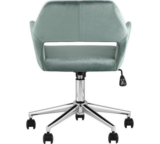 Офисный стул Стул Груп ROSS велюр, оливковый ROSS CHROME VELVET CACTUS