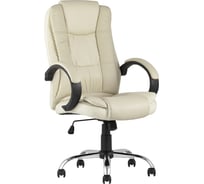 Кресло руководителя Стул Груп TopChairs Atlant бежевое D-430 beige