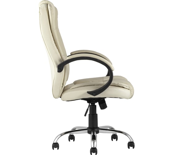 Кресло руководителя Стул Груп TopChairs Atlant бежевое D-430 beige