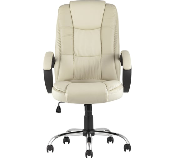Кресло руководителя Стул Груп TopChairs Atlant бежевое D-430 beige