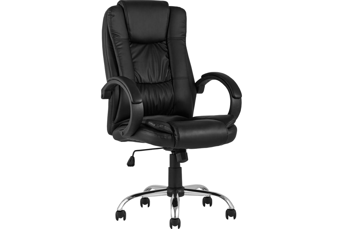 Кресло руководителя Стул Груп TopChairs Atlant черное D-430 black