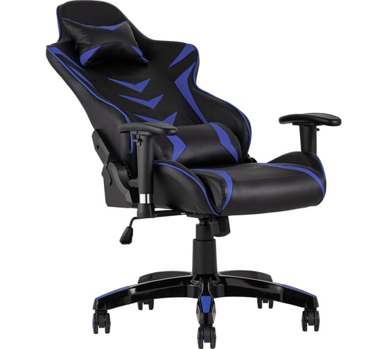 Игровое компьютерное кресло Стул Груп TopChairs Corvette синее SA-R-2 blue