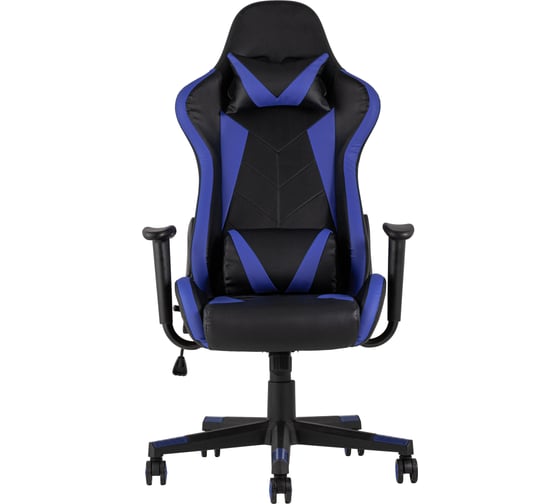 Игровое компьютерное кресло Стул Груп TopChairs Gallardo синее SA-R-1103 blue