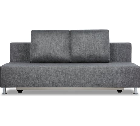 Диван-кровать Морис лайт темно-серый рогожка двуспальный раскладной для дома, Divan24 77000131