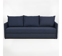Диван-кровать Марсель (прямой), синий (Модерно 05), Divan24 70310355