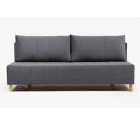 Диван-кровать Бонавентура, серый, механизм Еврокнижка 195x77x73 см, Divan24 70310387