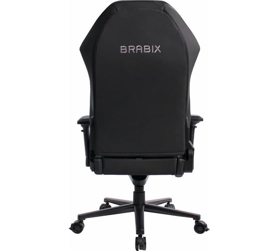 Кресло PREMIUM Core GM-160, мультиблок, 4D подлокотники, литой поролон, черное/серое, BRABIX 532952