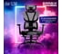 Кресло PREMIUM Venom GM-530, подножка, синхромеханизм, экокожа/сетка, черное/серое, BRABIX 532951 2