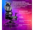 Кресло PREMIUM Venom GM-530, подножка, синхромеханизм, экокожа/сетка, черное/серое, BRABIX 532951 5
