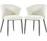 Стул Hesby Cadence Serene (комплект 2 шт.) бежевый, черный HSBI_DC148_white_2 1