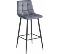 Стул барный Hesby Balance Fusion серый, черный HSBI_BC101_grey