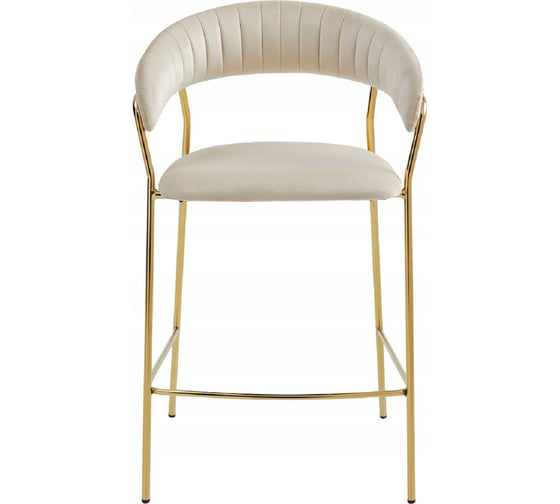 Стул барный Hesby Nexus Refuge бежевый, золотой HSBI_BC114_beige