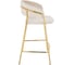 Стул барный Hesby Nexus Refuge бежевый, золотой HSBI_BC114_beige 3