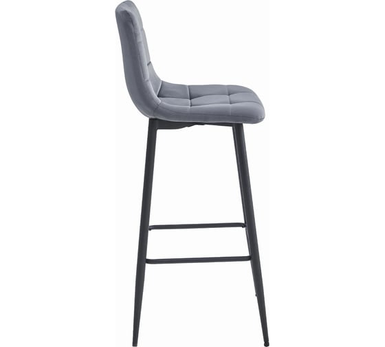 Стул барный Hesby Balance Fusion (комплект 4 шт.) серый, черный HSBI_BC101_grey_4