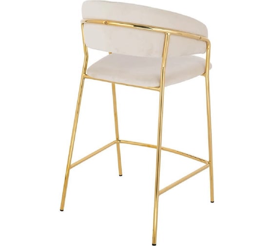Стул барный Hesby Nexus Refuge (комплект 2 шт.) бежевый, золотой HSBI_BC114_beige_2