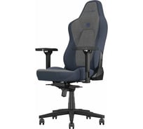 Игровое кресло Karnox Премиум DEFENDER GuardianX - PET FABRIC, синий джинс KX800219-GXPF