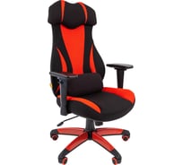 Игровое кресло CHAIRMAN game 14 ткань черно-красный 00-07022220