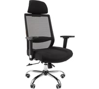 Компьютерное кресло CHAIRMAN 555 LUX TW черный 00-07062965