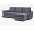 Угловой диван-кровать Divan24 Атланта люкс, серый Veluta lux 32 70310386 32