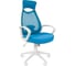Компьютерное кресло CHAIRMAN 840 белый пластик TW43\TW-34 голубой 00-07025302 1