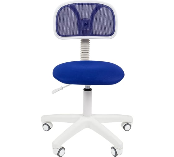 Компьютерное кресло CHAIRMAN 250 белый пластик TW-10/TW-05 синий 00-07019769