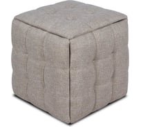 Пуф-трансформер Divan24 5 в 1 бежевый, рогожка, 50x50x53 см 63000016