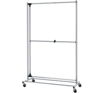 Напольная вешалка Tatkraft с регулируемой планкой+плечики 10 шт 15937