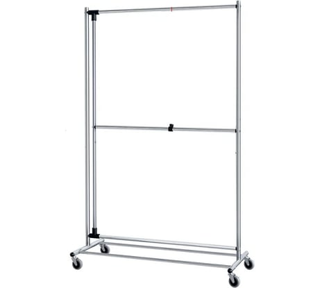 Напольная вешалка Tatkraft с регулируемой планкой+плечики 10 шт 15937