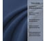 Комплект обеденных стульев Divan24 Ролли 2 шт, синий, велюр, для гостинной, для кухни, стул на ножках 7700202 5