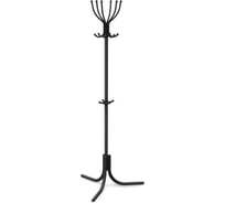 Вешалка напольная OVK HOME Комфорт 6 матовый черный ВК6/Ч